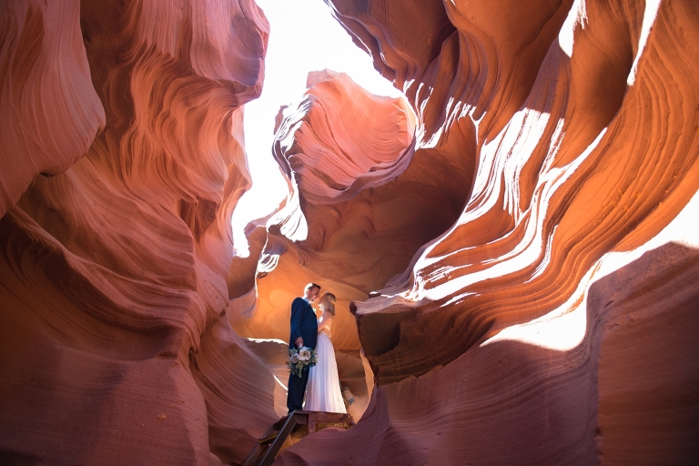 married in antelope canyon